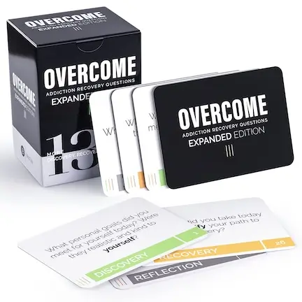 Overcome: Addiction Recovery Questions Group Therapy Game 